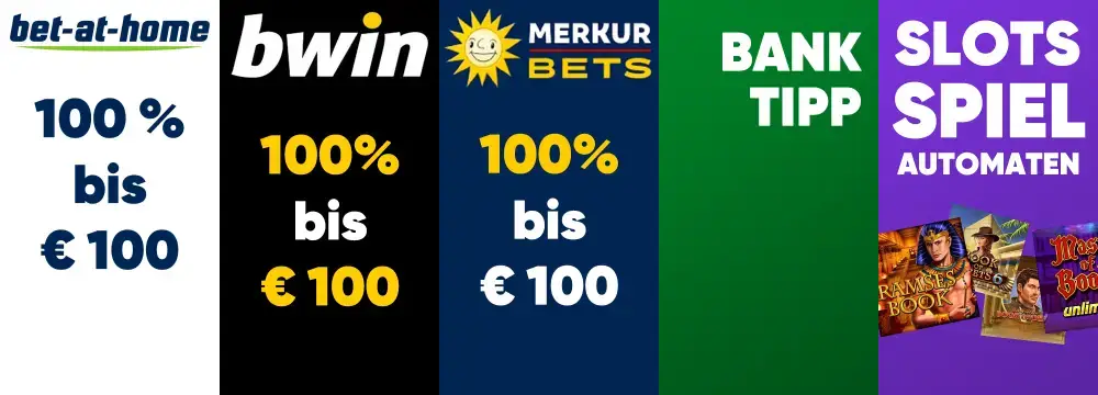 bet-at-home Bonus: 100% bis € 100