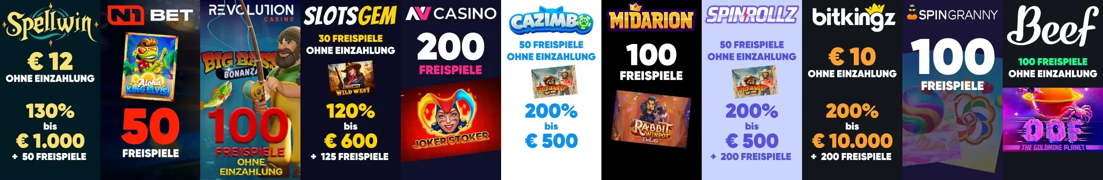 Spellwin Slider Bonus