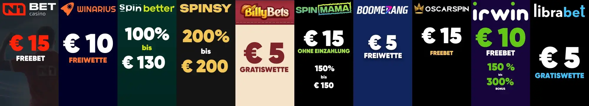 N1bet Gutschein Slider