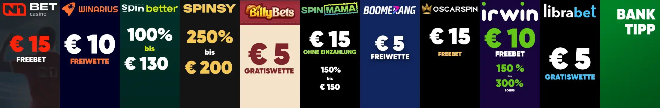 N1bet Gutschein Slider