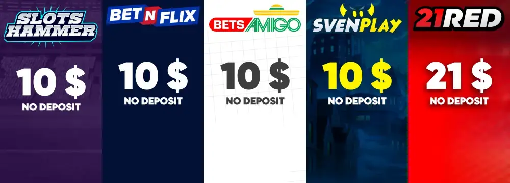 Slotshammer: 10 $ sport no deposit