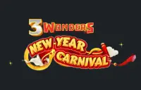 3 Wonders New Year Carnival Logo
