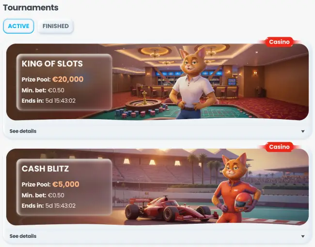 Cazimbo Casino Tournaments
