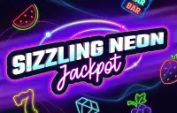Sizzling Neon Jackpot Logo