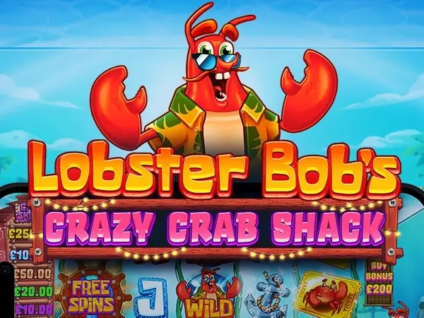 Lobster Bob's Crazy Crab Shack Logo