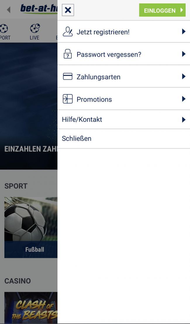 bet-at-home € 15 Gutschein Anmeldung