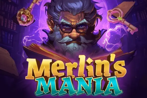 Merlin's Mania Logo
