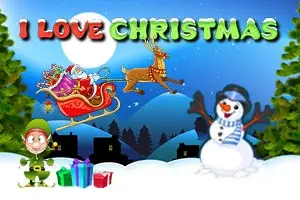 I Love Christmas Logo