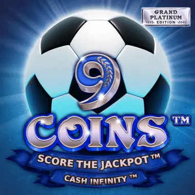 9 Coins Grand Platinum Edition Score the Jackpot Logo