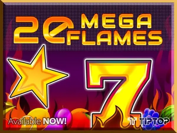 20 Mega Flames Logo