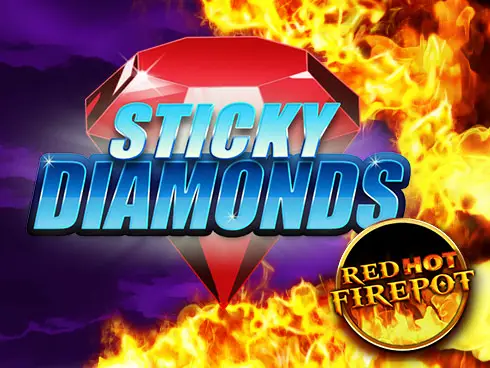 Sticky Diamonds Red Hot Firepot Logo
