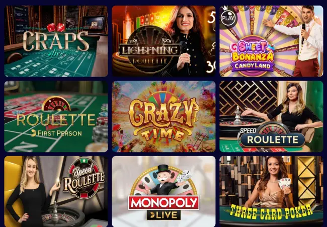Gladiatorsbet Casino Live