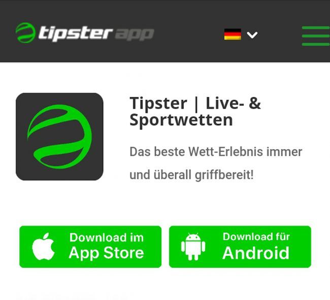 Tipster App für Android und Apple