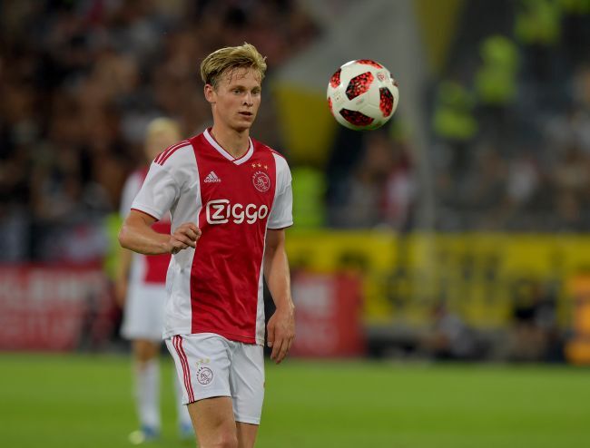 Frenkie de Jong Ajax Amsterdam