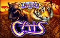 Diamond Spins Cats Logo