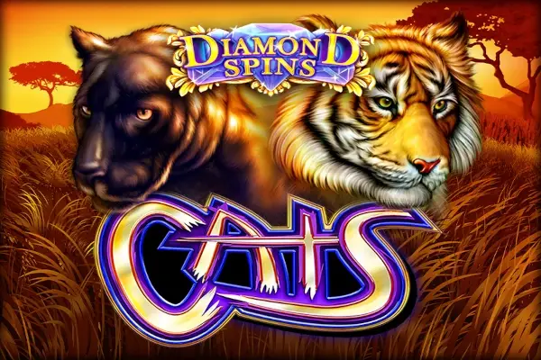 Diamond Spins Cats Logo