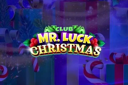 Club Mr. Luck Christmas Logo