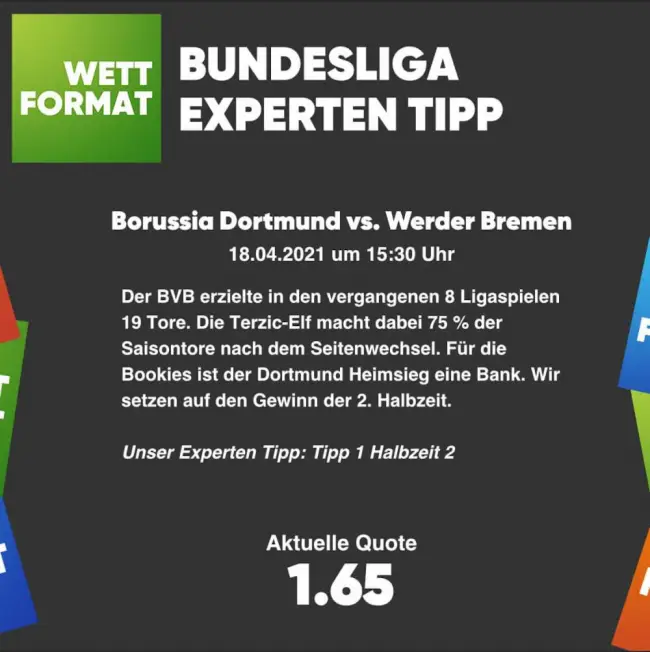 Experten Tipps Fußballformat