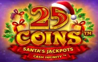 25 Coins Santa's Jackpots Logo