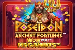 Ancient Fortunes Poseidon WowPot Megaways Logo