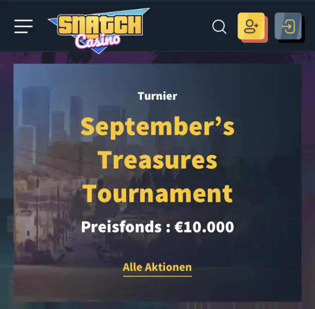 Snatch Casino Bonus