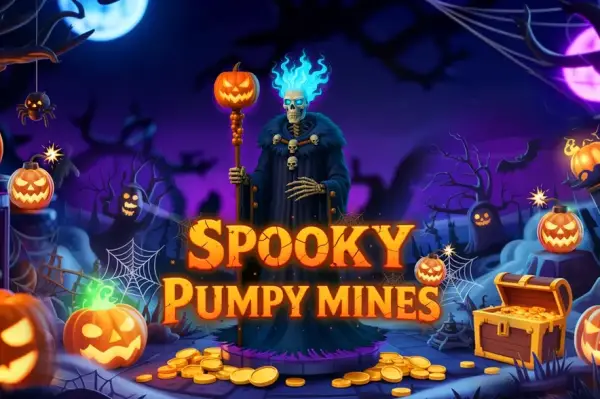 Spooky Pumpy Mines Logo