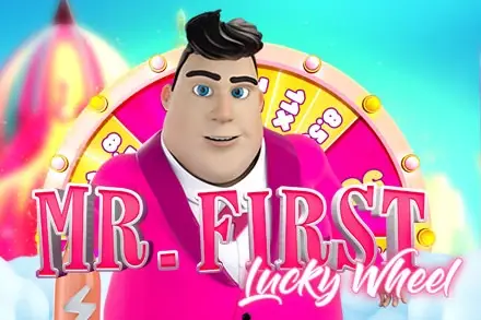 Mr. First Lucky Wheel Logo