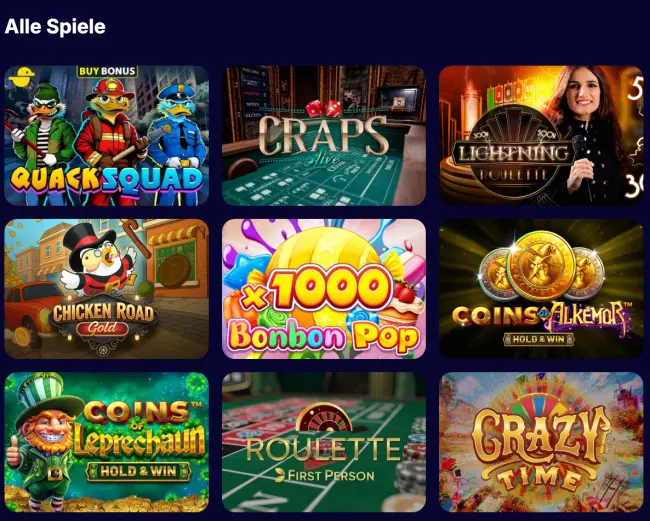 Gladiatorsbet Casino Test