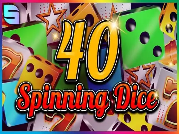 40 Spinning Dice Logo