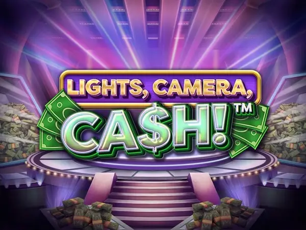 Lights, Camera, Cash! Logo