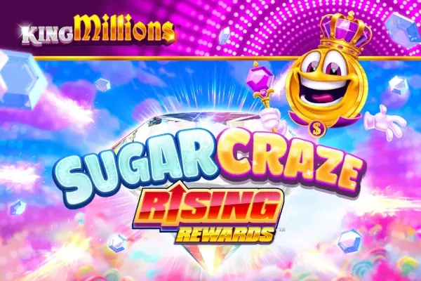 Sugar Craze Rising Rewards King Millions Logo