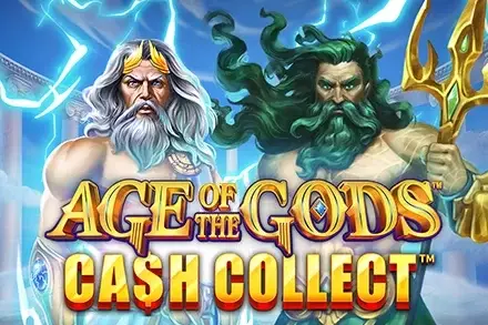 Age of the Gods Cash Collect Logo