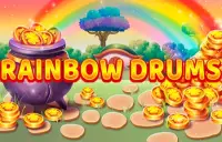 Rainbow Drums 3x3 Logo