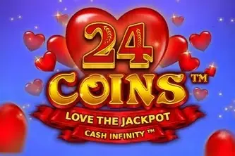 24 Coins - Love The Jackpot Logo