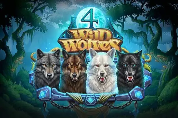 4 Wild Wolves Logo