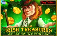 Irish Treasures Leprechaun's Fortune Logo