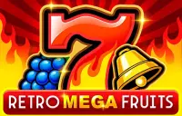 Retro Mega Fruits Logo