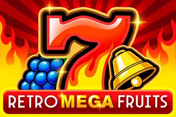 Retro Mega Fruits Logo