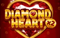 Diamond Heart x2 Logo