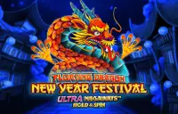 Floating Dragon New Year Festival Ultra Megaways Hold & Spin Logo