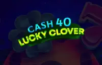 Cash 40 Lucky Clover Logo
