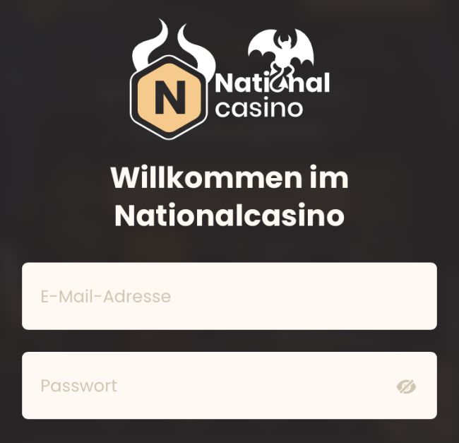 National Casino Registrierung