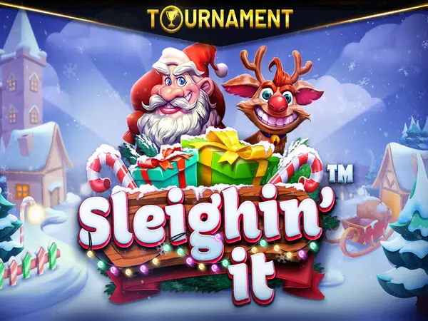Sleighin' It Logo