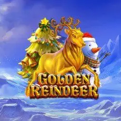 Golden Reindeer Logo