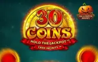 30 Coins Halloween Jackpots Logo