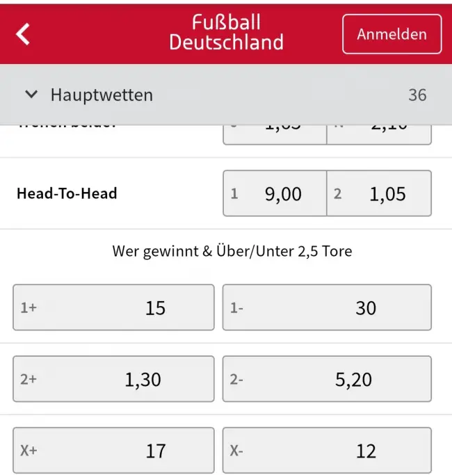 Fussball Livescores