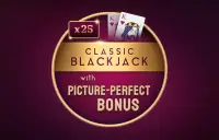 Classic Blackjack with Picture-Perfect Bonus Logo