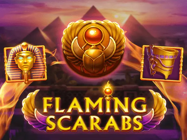 Flaming Scarabs Logo