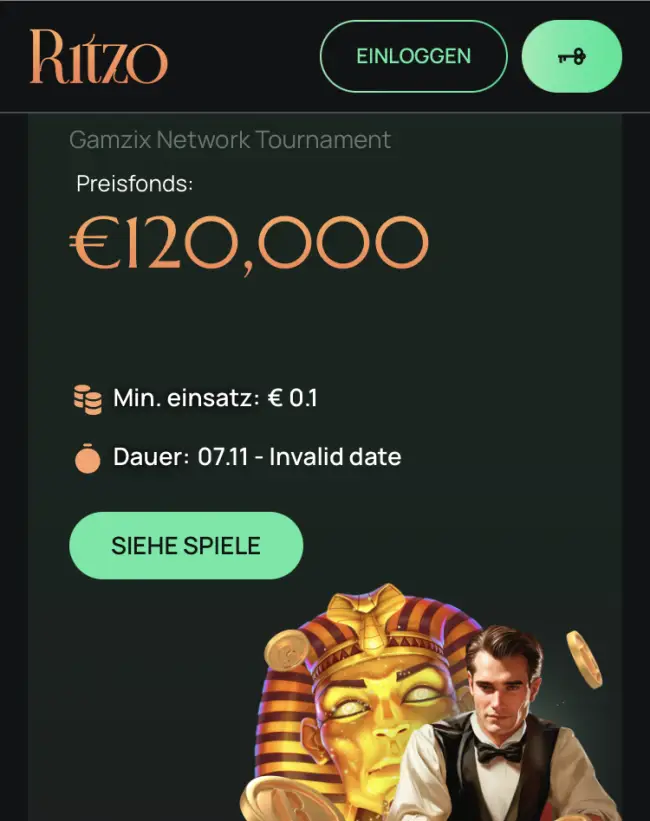 Ritzo Casino Test