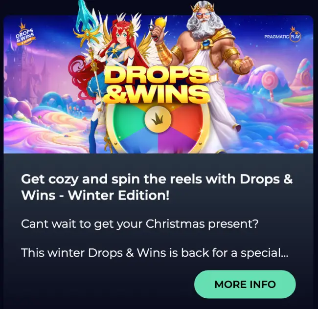 Yoyospins Casino Drops and Wins